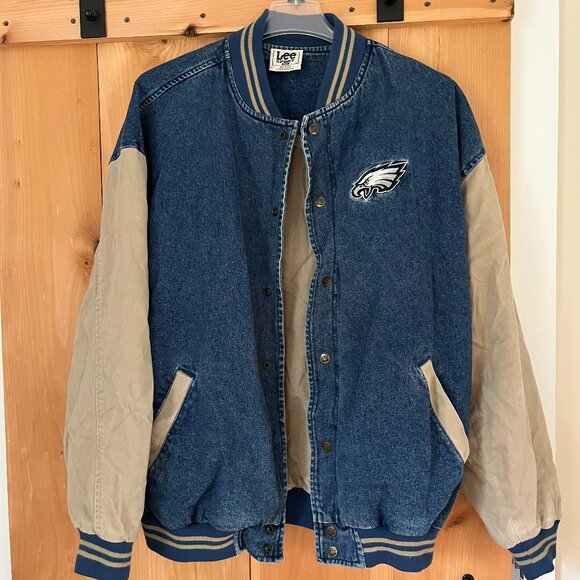 Vintage Philadelphia EAGLES Demin jacket - Picture 1 of 6